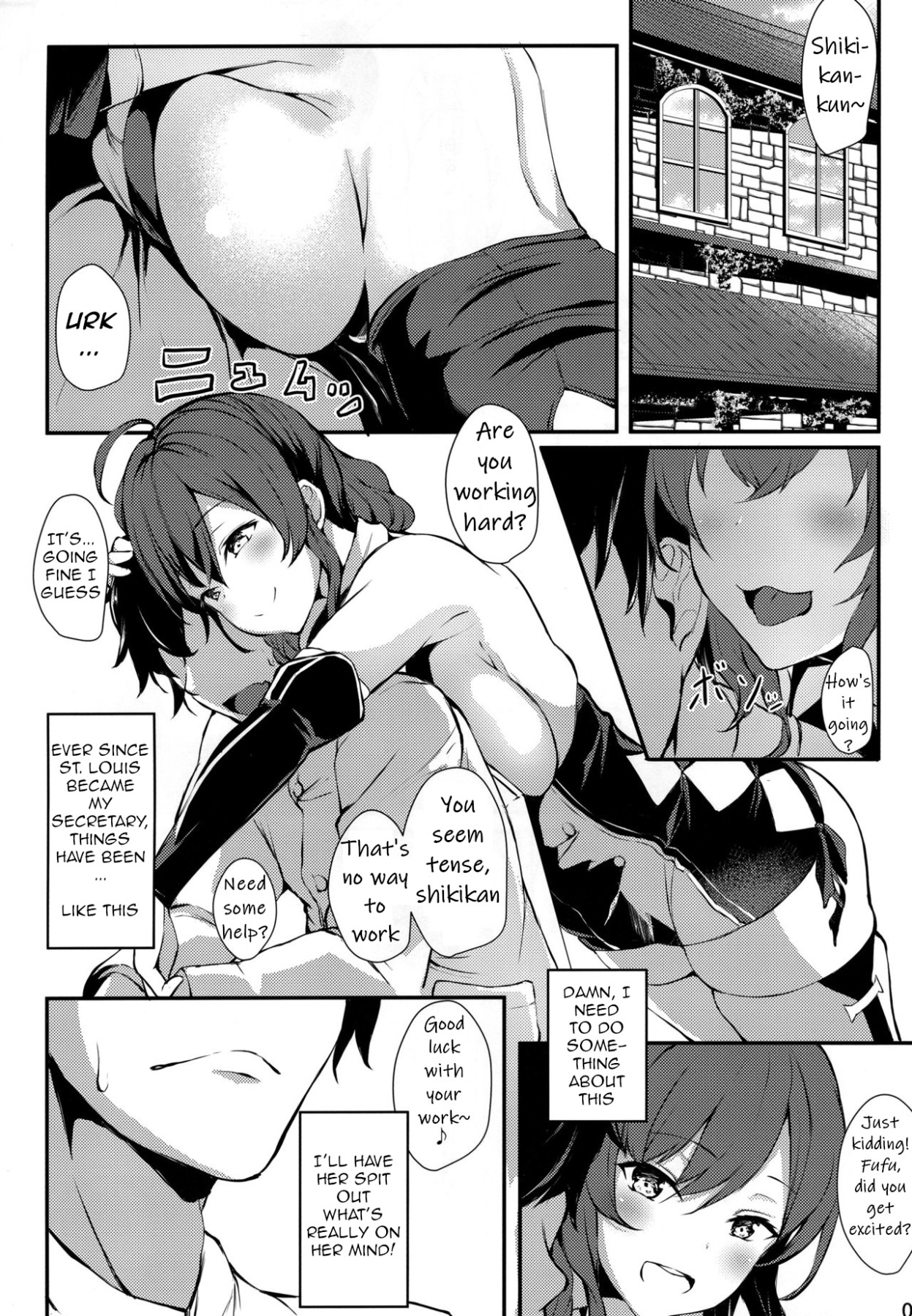 hentai manga I Want To Drink St. Louis-san's Milk!!